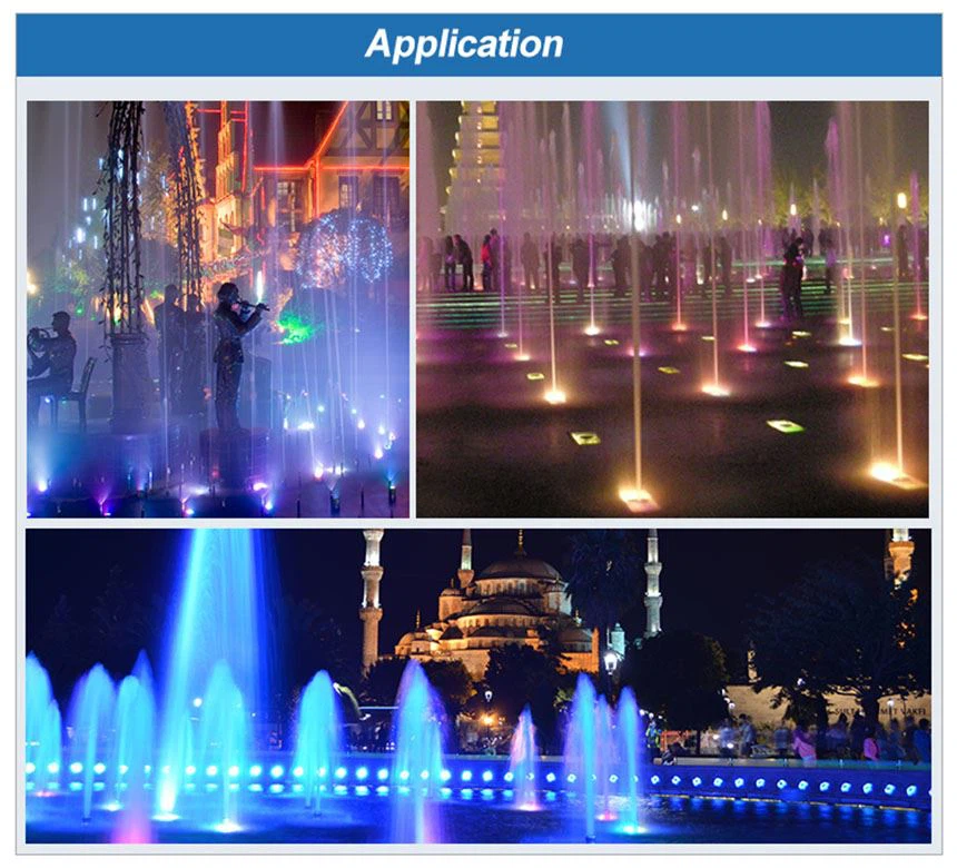 led fountain rgb