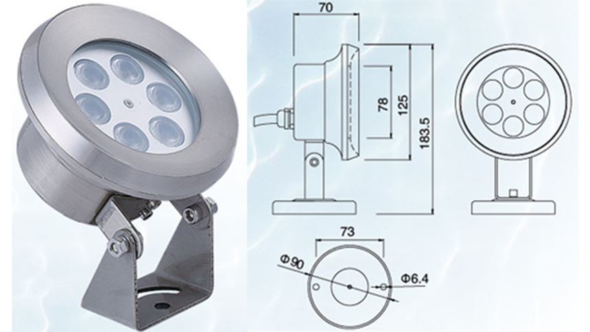 12v led pool light rgb