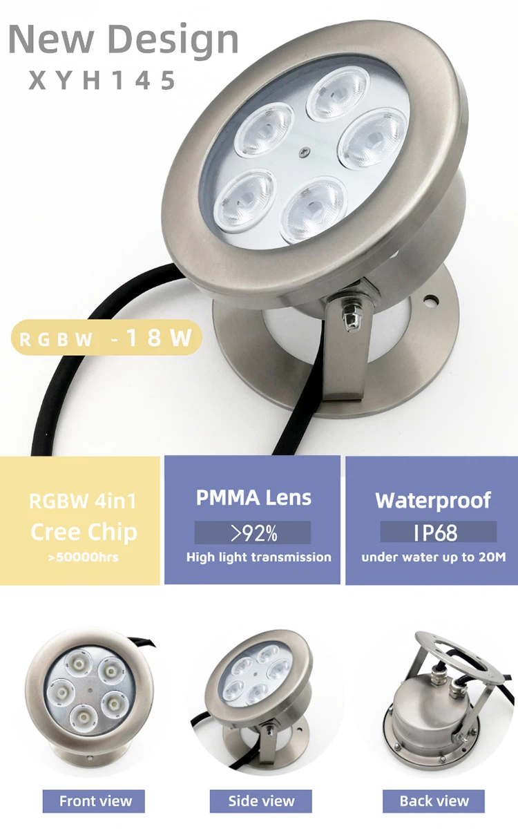 led under water light